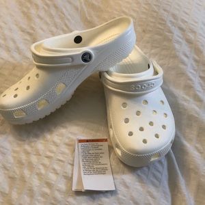 White Crocs